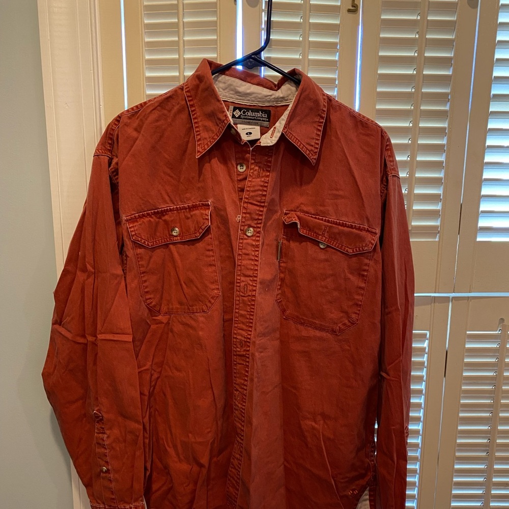 columbia button down